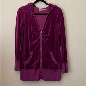Juicy Couture Velour Hooded Zip-up